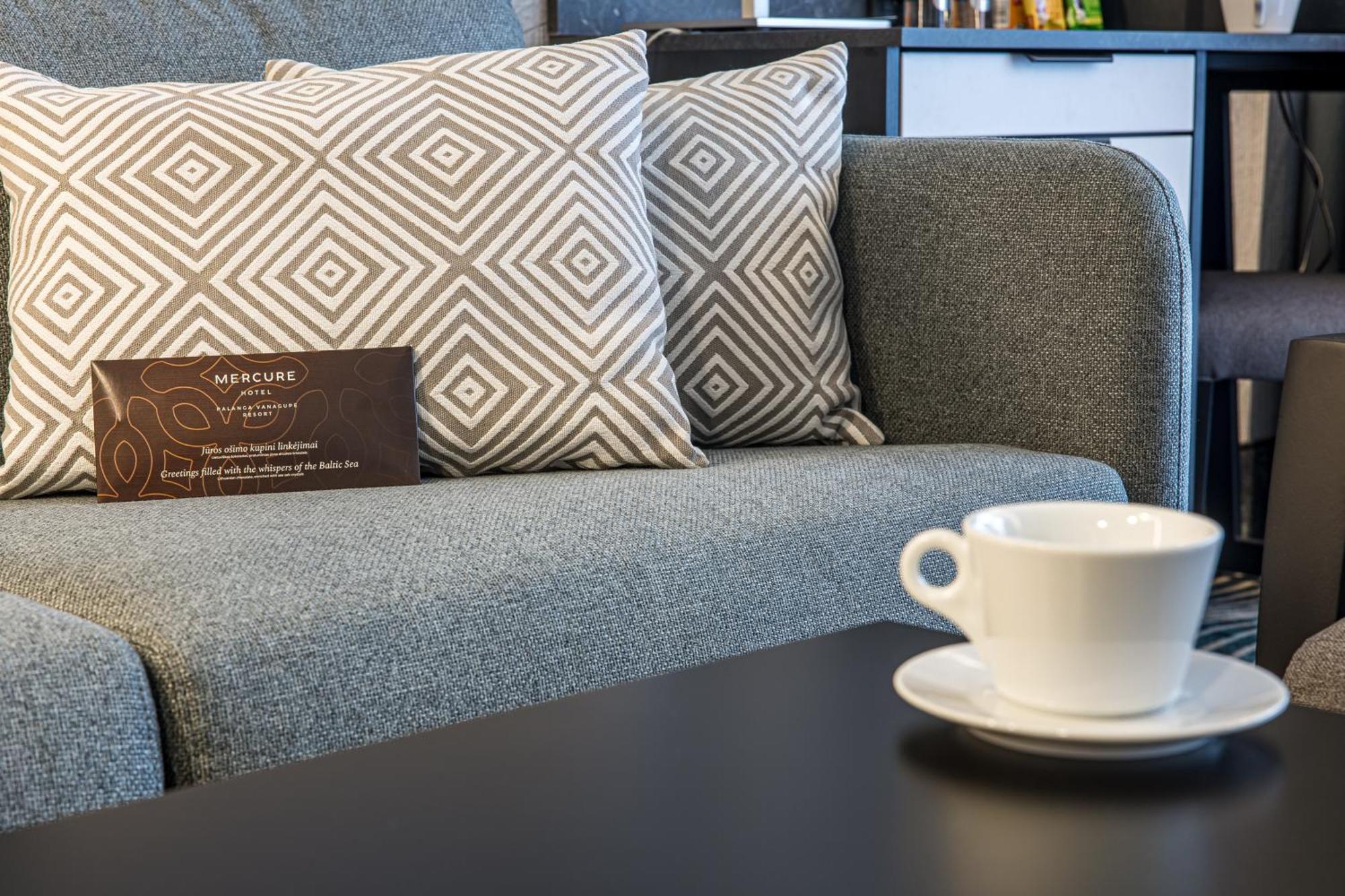 Mercure Palanga Vanagupe Resort & Spa מראה חיצוני תמונה A cup of coffee
